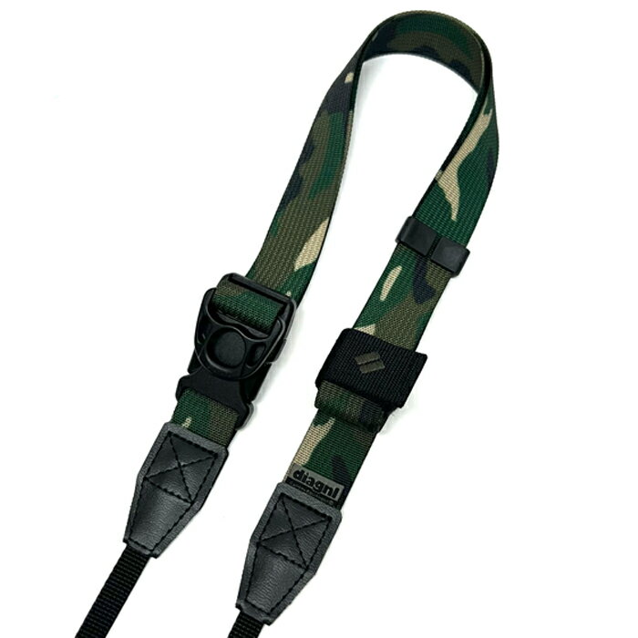 【NEW】 USA製カモテープ / diagnl(ダイアグナル) Ninja Camera Strap 25mm幅 カメ...