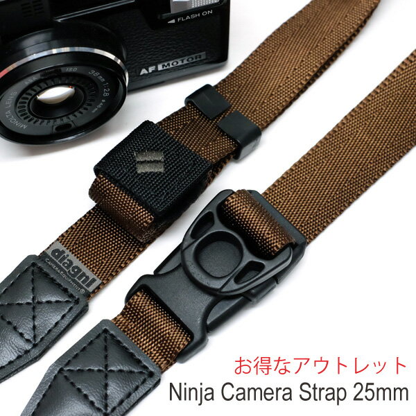 饹ȥå ߥ顼쥹 ǥ Ф᤬ ĹĴ ץ ʥ 㥹 ڥȥåȥƥְۡۼ®ץ˥󥸥㥫饹ȥådiagnl(ʥ) Ninja Camera Strap 25mm