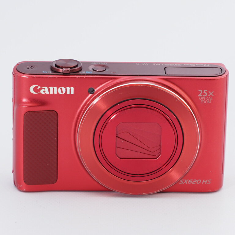 PowerShot Canon キヤノン コンパクトデジタルカメラ PowerShot SX620 HS レッド Wi-Fi対応 PSSX620HSRE #8791