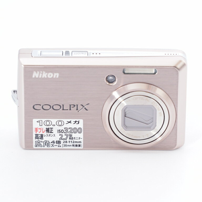 Nikon ニコン デジタルカメラ COOLPIX S600 ピンクゴールド COOLPIXS600P #8878