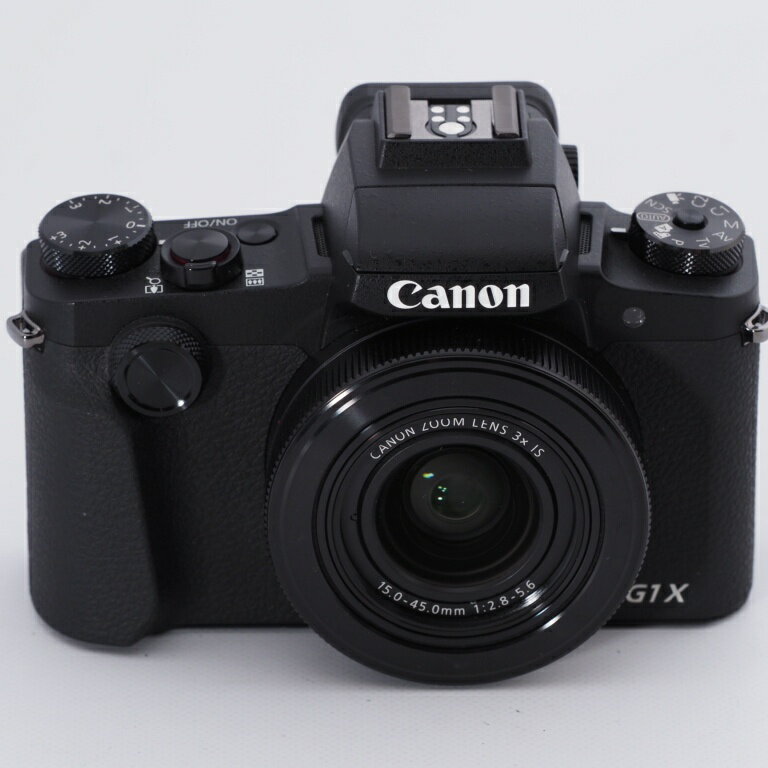 PowerShot Canon キヤノン コンパクトデジタルカメラ PowerShot G1 X Mark III ブラック APS-Cセンサー/F2.8レンズ/EVF内蔵 PSG1XMARKIII #9018