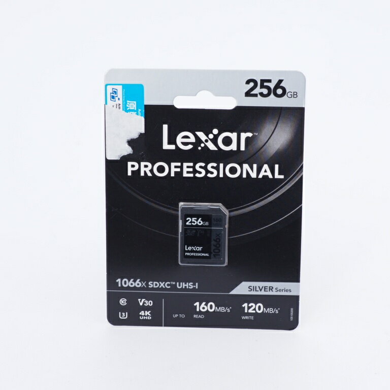 ygpiz Lexar Professional 1066x 256GB SDXC UHS-I [J[h SILVER V[Y C10 U3 V30 tHD & 4KrfI ő160MB/b (LSD1066256G-BNNNU) #9144