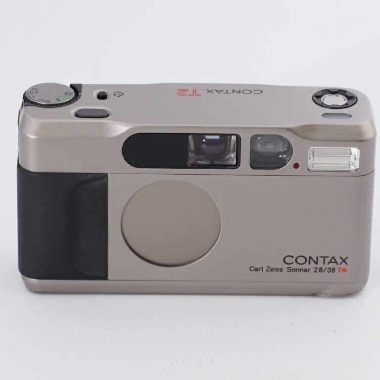 CONTAX コンタックス T2 チタンシルバー コンパクトフィルムカメラ #9094