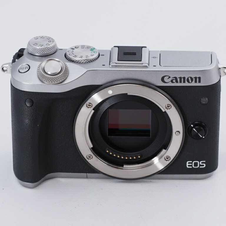 Canon キヤノン ミラーレス一眼カメラ EOS M6 ボディー(シルバー) EOSM6SL-BODY #9206