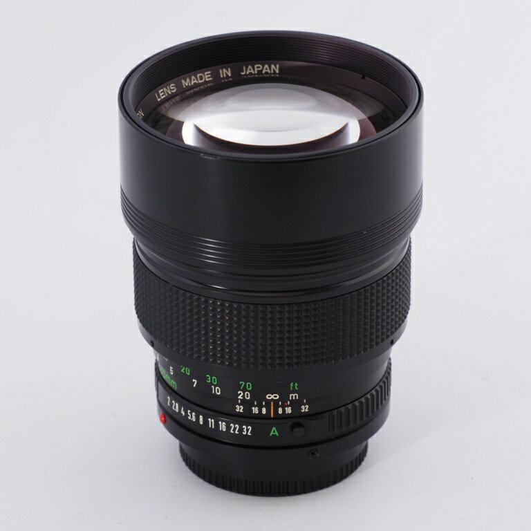 Canon キヤノン 中望遠 単焦点レンズ NEW FD 135mm F2 MFレンズ #9392