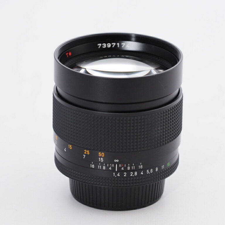 【難あり品】CONTAX コンタックス Planar 85mm F1.4 MMJ Y/Cマウント 9601