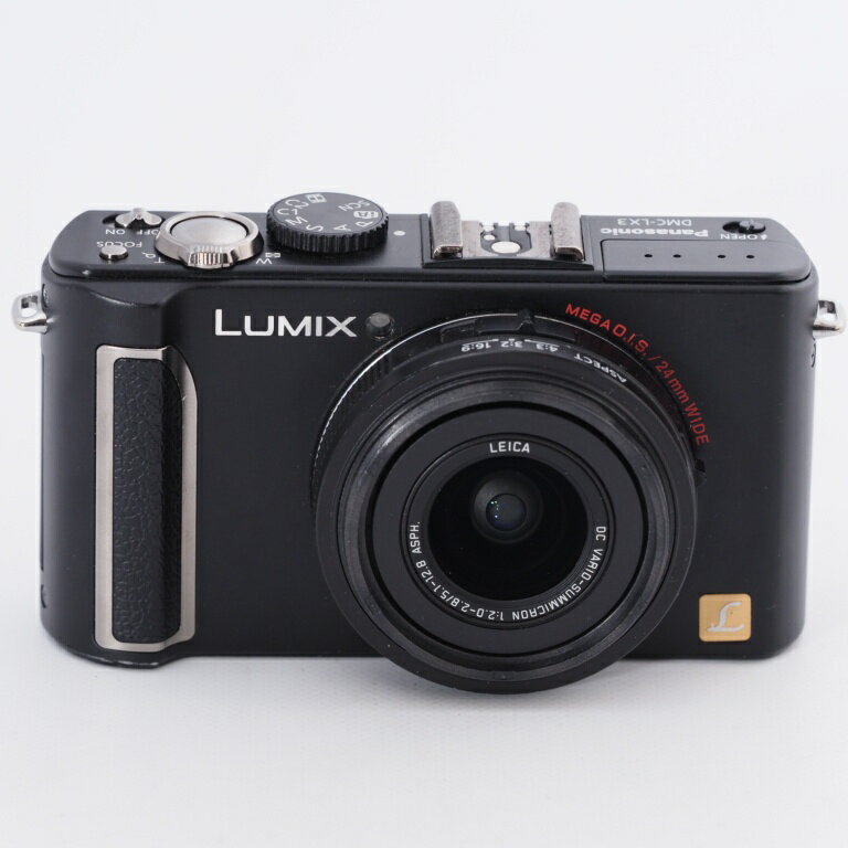 Panasonic パナソニック デジタルカメラ LUMIX (ルミックス) LX3 ブラック DMC-LX3-K #9569