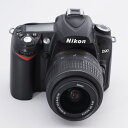 Nikon ニコン デジタル一眼レフカメラ D90 AF-S DX 18-55mm VR レンズキット D90LK18-55 #9615