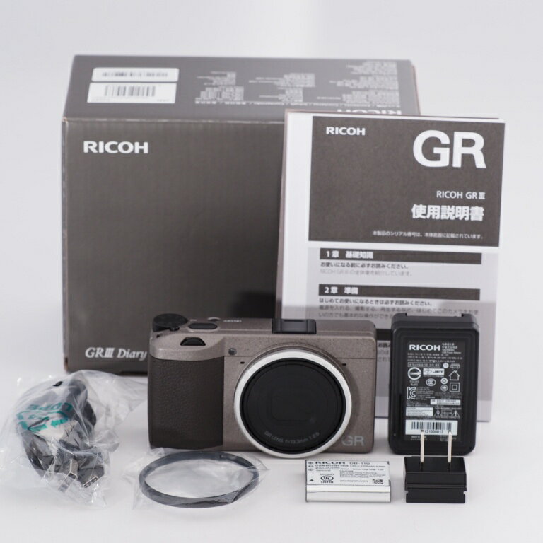 RICOH R[ fW^J GR III Diary Edition ^bNEH[O[ œ_ 28mm 24.2M APS-CTCY^CMOSZT[ GRIII GR #9700