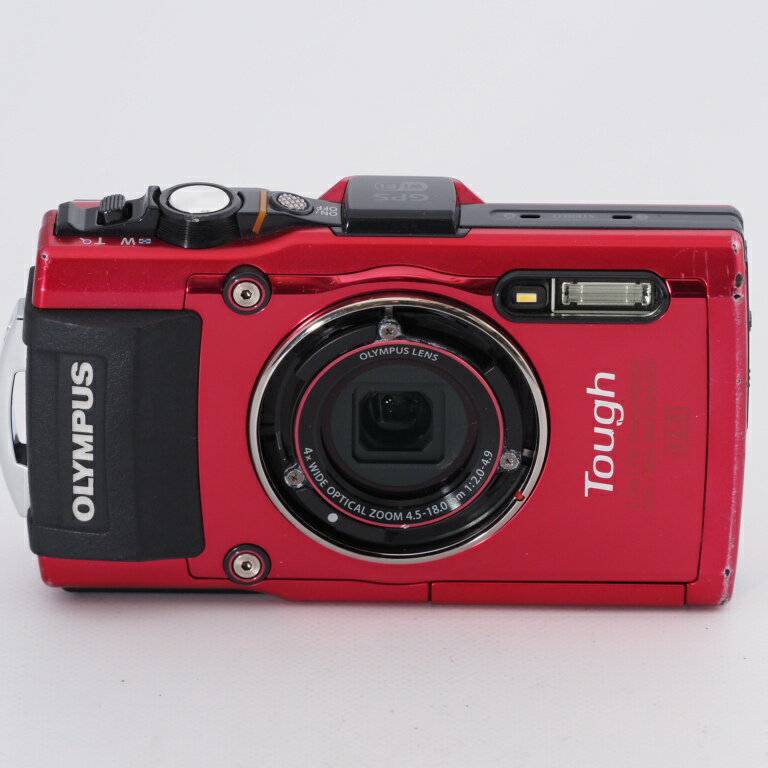 OLYMPUS IpX fW^J STYLUS TG-3 Tough bh 1600fCMOS F2.0 15mh 100kgfω׏d GPS+dqRpX&Wi-Fi TG-3 RED #9762