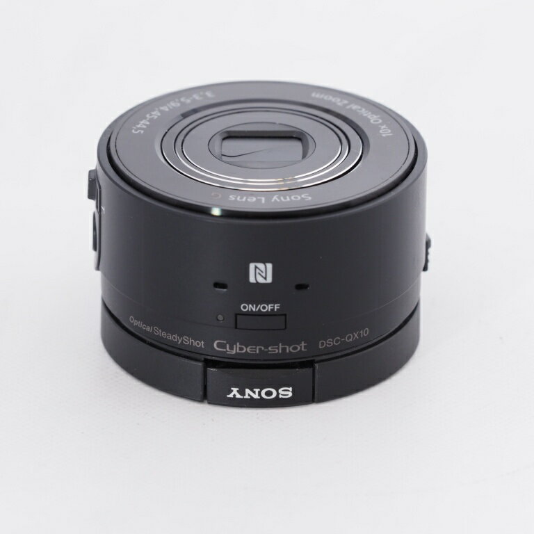 楽天カメラ本舗SONY ソニー デジタルカメラ サイバーショット レンズスタイルカメラ QX10 ブラック DSC-QX10/B #9799