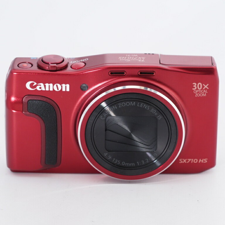 PowerShot Canon キヤノン コンパクトデジタルカメラ PowerShot SX710 HS レッド 光学30倍ズーム PSSX710HS(RE) #9861