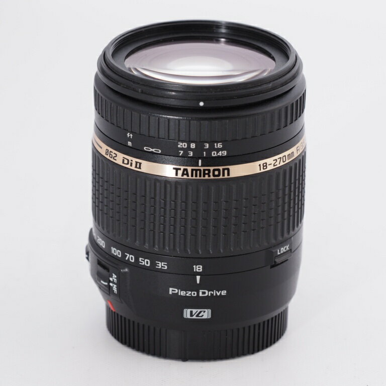 【難あり品】TAMRON タムロン 高倍率ズームレンズ 18-270mm F3.5-6.3 DiII VC PZD キヤノン EFマウント用 APS-C専用 B008E 9854