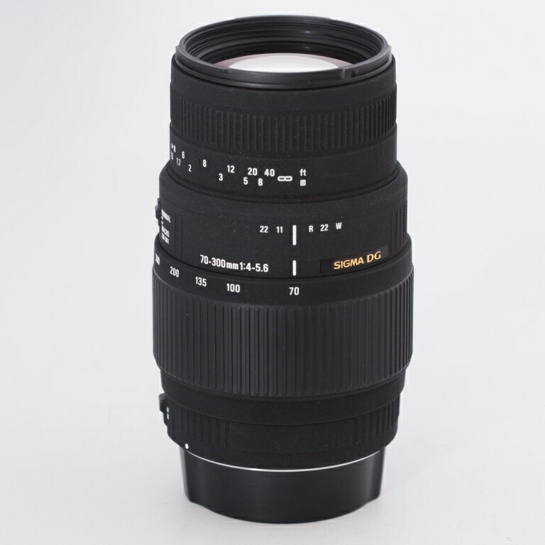 【難あり品】SIGMA シグマ 望遠ズームレンズ 70-300mm F4-5.6 DG MACRO キヤノン EFマウント フルサイズ対応 509279 #9894