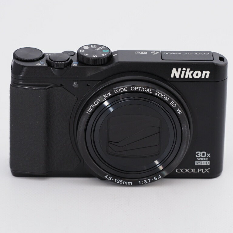 Nikon jR fW^J COOLPIX S9900 w30{ 1605f ubN S9900BK #9957