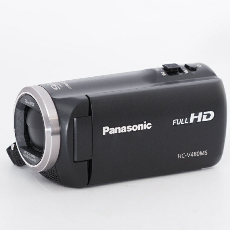 Panasonic パナソニック HDビデオカメラ V480MS 32GB 高倍率90倍ズーム ブラック HC-V480MS-K #11637