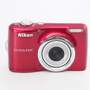 Nikon デジタルカメラ COOLPIX L23 レッド ニコン クールピクス L23RD #12533(2)
