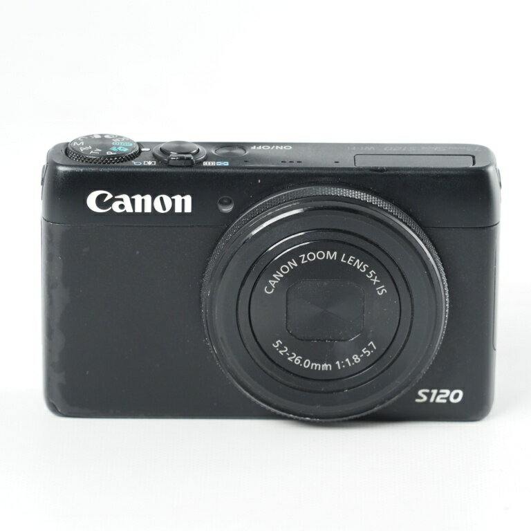 Canon キヤノン デジタルカメラ PowerShot S120 ブラック F値1.8 広角24mm 光学5倍ズーム PSS120(BK) #13798(2)