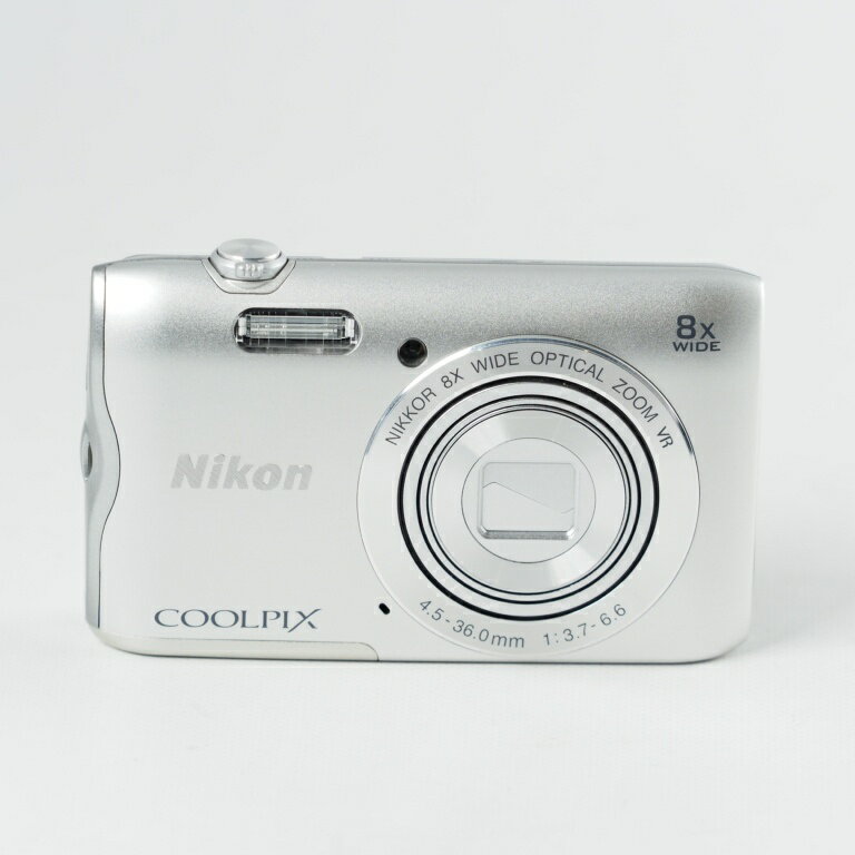 Nikon ニコン デジタルカメラ COOLPIX A300 光学8倍ズーム 2005万画素 シルバー A300SL #13978