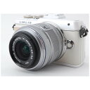 Olympus オリンパス PEN Lite E-PL7 ホワイト 14-42mm レンズセット ミラーレス一眼 カメラ SDカード付き Wi-Fi/自撮り/動画撮影【中古】