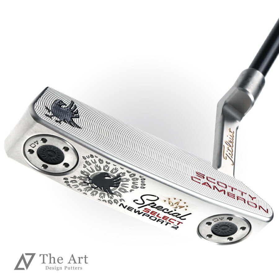 スコッティキャメロン カスタムパター 2020 スペシャルセレクト ニューポート2 [八咫烏 やたがらす] ver.S ブラック スタビリティーツアー2ファイヤー スコッティキャメロン専門店 Himawari ゴルフ用品 ゴルフグッズ おしゃれ シンプル ブランド ラウンドグッズ ラウンド用品