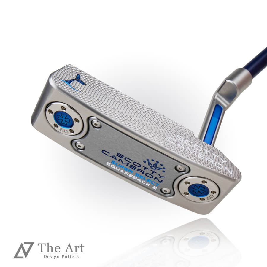 スコッティキャメロン (SCOTTY CAMERON) 2023 スーパーセレクト スクエアバック2 [Lucky Kohola] with LA GOLF Pシリーズ Navy シャフト ゴルフ用品 ゴルフグッズ おしゃれ シンプル ブランド ラウンドグッズ ラウンド用品 プレゼントやギフトにも