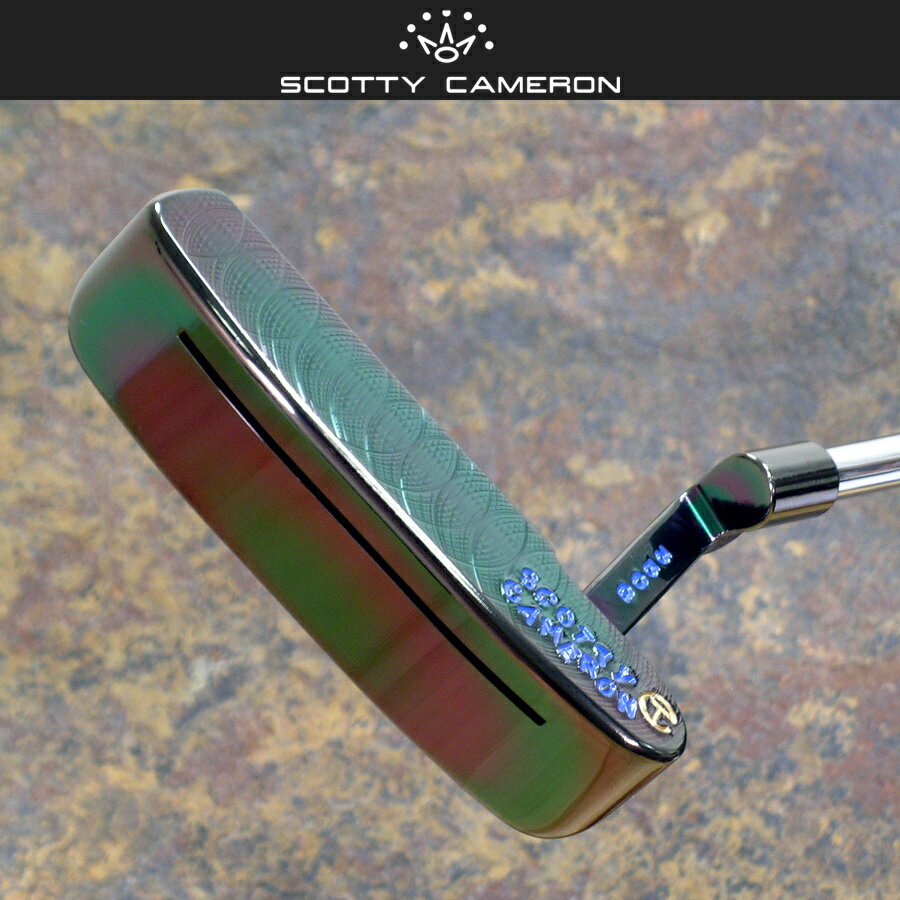 【訳あり特価品】スコッティキャメロン ツアーパター Tour 009 Black Pearl Beach crowned 'C' and a circle T stamp.【Scotty Cameron / ブラックパール / ビーチ / 訳あり】 スコッティキャメロン専門店 Himawari ゴルフ用品 ゴルフグッズ おしゃれ シンプル ブランド