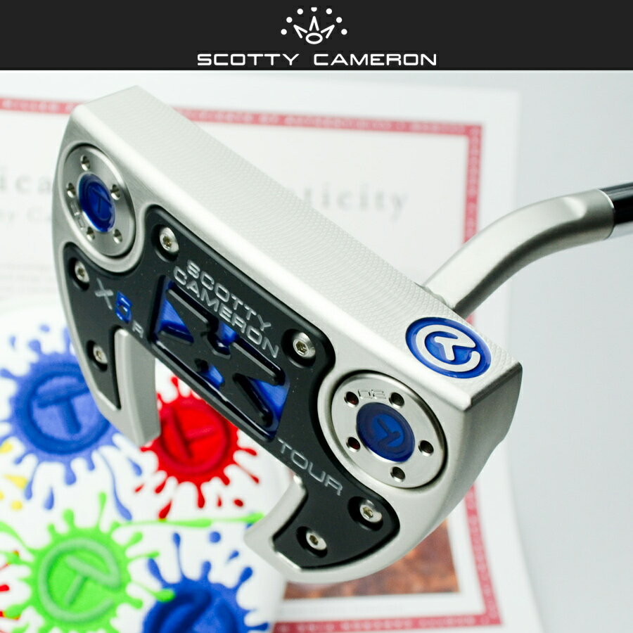 スコッティキャメロン ツアーパター FUTURA X5R SSS 1.5 welded neck Blue【Scotty Cameron】 スコッティキャメロン専門店 Himawari ゴルフ用品 ゴルフグッズ おしゃれ シンプル ブランド ラウンドグッズ ラウンド用品 プレゼントやギフトにも ゴルフ グッズ