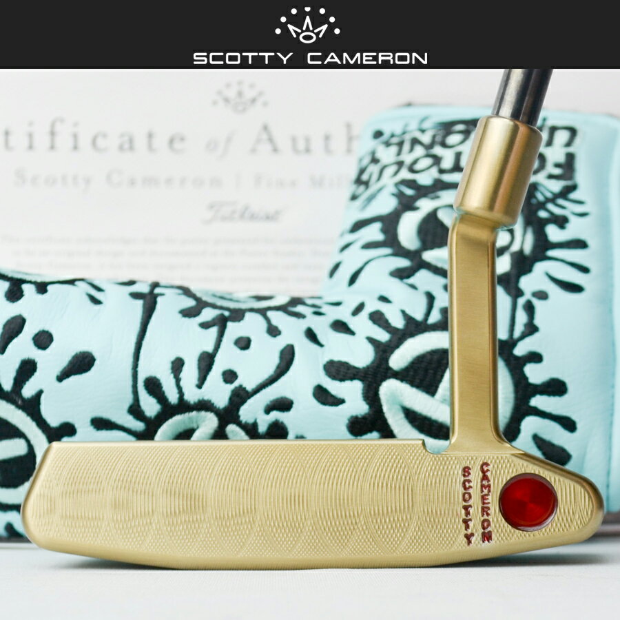 スコッティキャメロン ツアーパター GSS Newport2 Timeless chromatic bronze rare vertical stamping【Scotty Cameron / タイムレス / バーチカル / ブロンズ】 スコッティキャメロン専門店 Himawari ゴルフ用品 ゴルフグッズ おしゃれ シンプル ブランド ラウンドグッズ