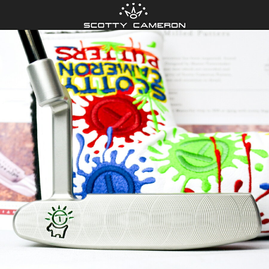 スコッティキャメロン ツアーパター Left Handed 009 Masterful SSS with Scotty Dog & Circle T Stamp [左利き]【Scotty Cameron / マスタフル / スコッティドッグ】 スコッティキャメロン専門店 Himawari ゴルフ用品 ゴルフグッズ おしゃれ シンプル ブランド