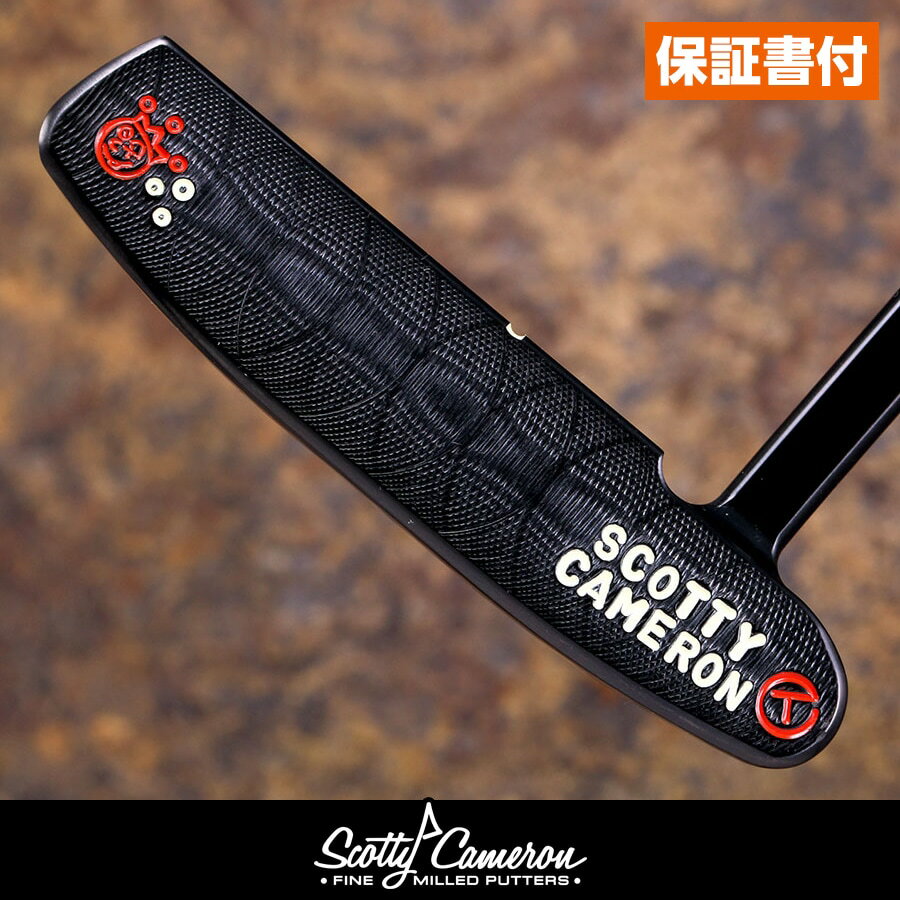 【保証書付】スコッティキャメロン ツアーパターマスタフル 009 Brushed Black Finish with Jackpot Johnny ジョーダンスピース (Scotty Cameron / ツアーモデル / ジャックポットジョニー) スコッティキャメロン専門店 Himawari ゴルフ用品 ゴルフグッズ おしゃれ ブランド