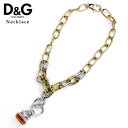 【訳あり商品】 DOLCE＆GABBANA D&G ドルチェ＆ガッバーナ ドルガバ JEWELS ネ ...