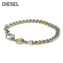 DIESEL ディーゼル ブレスレット アクセサリー メンズ レディース ユニセックス シルバー ゴールド ステンレス ブランド ギフト プレゼント DX1354931