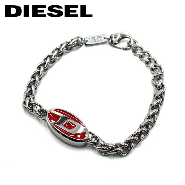 DIESEL ディーゼル ブレスレット アクセサリー メンズ シルバー ステンレススチール STEEL ブランド ギフト プレゼント DX1445040