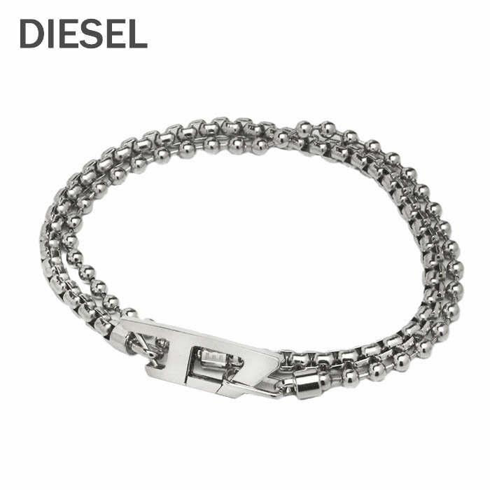 【楽天スーパーSALE】DIESEL ディーゼル ブレスレット アクセサリー メンズ レディース ユニセックス シルバー ステンレス ブランド ギフト プレゼン...