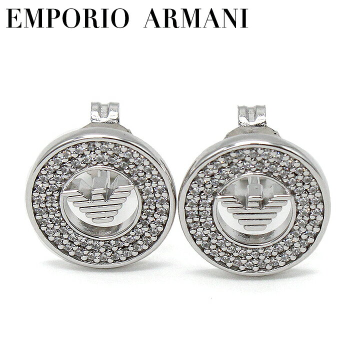 Rakuten - EMPORIO ARMANI エンポリオアルマーニ メンズ ピアス シルバー925 アクセサリー 両耳用 ブランド 誕生日 ギフト プレゼント 成人 卒業 入学 EG3587040
