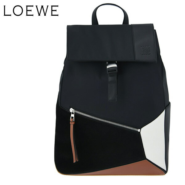 LOEWE ロエベ バッグ バックパック リュック PUZZLE パズル ブランド メンズ 鞄 牛革 カーフレザー アナグラム ブラック タンブラウン 33580Z54-1329 ギフトのサムネイル