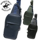 ビバリーヒルズポロクラブ ボディバッグ バッグ 縦型 斜め掛けバッグ 肩掛け メンズ 男性 BEVERLY HILLS POLO CLUB BH-M1001