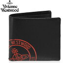 Vivienne Westwood ヴィヴィアンウエストウッド 財布 二つ折り ウォレット ファッション レディース 女性 ブランド プレゼント ギフト 51010016-n406bkrd
