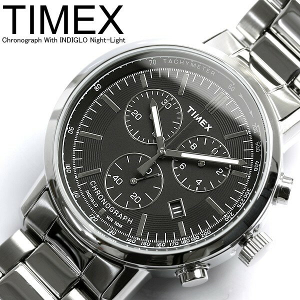 【タイメックス】【腕時計】【クロノグラフ】TIMEX メンズ クロノグラフ 腕時計 タイメックス クロノ メンズ腕時計 TIMEX クロノグラフ うでどけい MEN'S