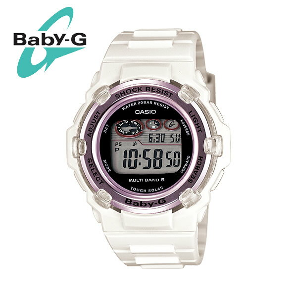 【Baby-G/ベビーG】カシオ babyg 電波ソーラー 腕時計 ベビーG CASIO BGR-1000円3-7BJF 国内正規品 Reef リーフ ソーラー 電波時計 レディース レデイース うでどけい ladies 女性用