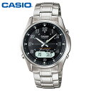 【カシオ・ソーラー電波時計】CASIO カシオ ソーラー電波時計 リニエージ ソーラー 電波 メンズ ...