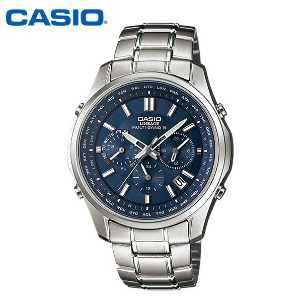 カシオ ビジネス腕時計 メンズ 【カシオ・ソーラー電波時計】CASIO ソーラー リニエージ クロノグラフ 電波 メンズ 腕時計 電波ソーラー LIW-M610D-2AJF MEN'S うでどけい 国内正規品