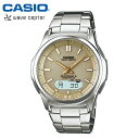 【カシオ・ソーラー電波時計】CASIO ウェーブセプター ソーラー 電波 メンズ 腕時計 電波ソーラー WVA-M630D-9AJF MEN'S うでどけい 国内正規品