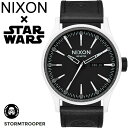 ニクソン 【NIXON×STAR WARS】ニクソン スターウォーズ コラボモデル STORM TROOPER ストームトルーパー セントリー メンズ レディース 腕時計 ステンレス レザーベルト ウォッチ A105SW-2243-00-1