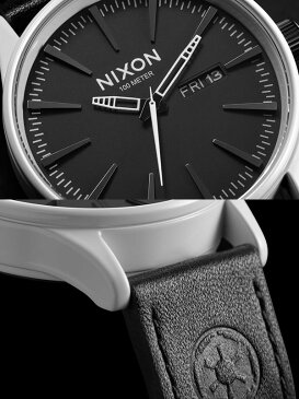 【NIXON×STAR WARS】ニクソン スターウォーズ コラボモデル STORM TROOPER ストームトルーパー セントリー メンズ レディース 腕時計 ステンレス レザーベルト ウォッチ A105SW-2243-00-1