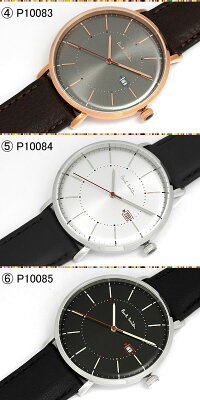 【送料無料】ポールスミスPaulSmith腕時計メンズ革ベルトTrack42mm本革レザーベルトクラシックブランド人気ウォッチギフトプレゼント