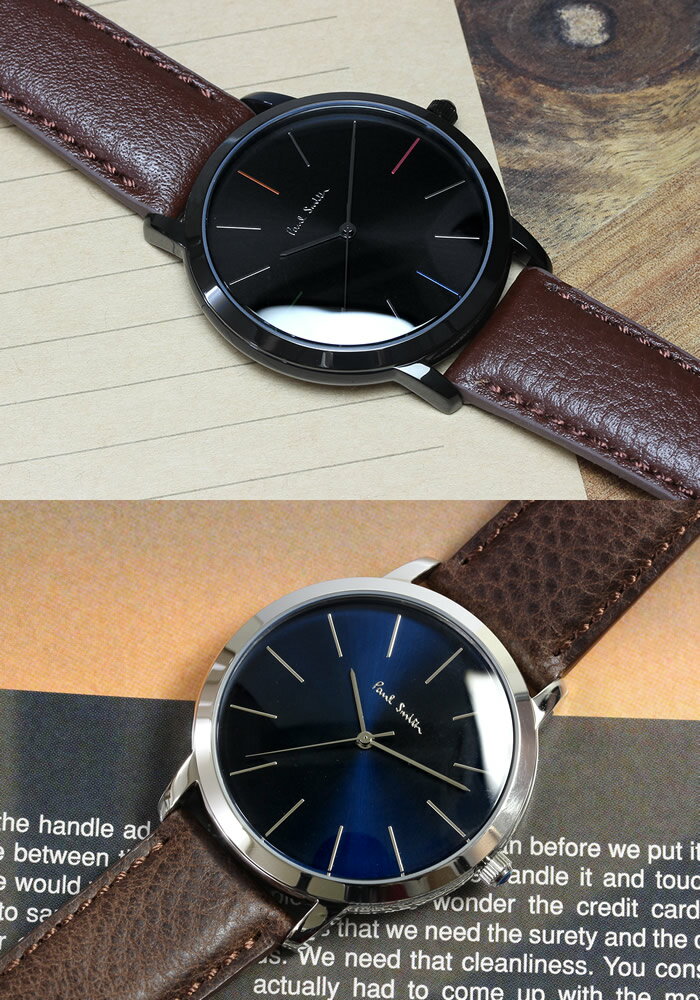 【楽天市場】【送料無料】ポールスミス Paul Smith 腕時計 メンズ 革ベルト MA 41mm 本革レザーベルト クラシック ブランド