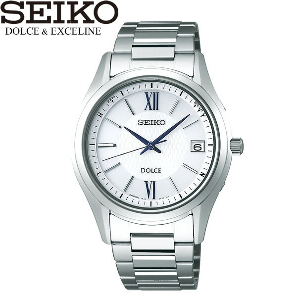 ドルチェ＆エクセリーヌ 【送料無料】seiko DOLCE&EXCELINE セイコー ドルチェアンドエクセリーヌ 腕時計 ウォッチ メンズ 男性用 電波ソーラー 10気圧防水 sadz185