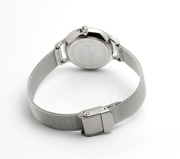 スカーゲン SKAGEN KLASSIK クラシック レディース 腕時計 クオーツ 3気圧防水 ラインストーン スリム ステンレス メッシュベルト エレガント SK001